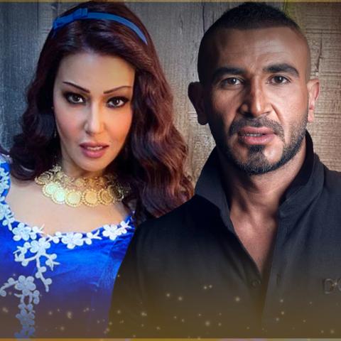 أحمد سعد وسمية الخشاب