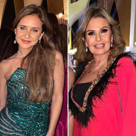 إنقسام الآراء حول مشاركة بعض النجمات حفلات زفاف في يوم جنازة سمير غانم