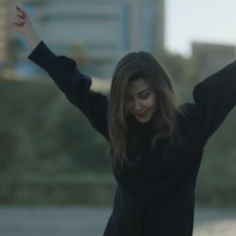 نانسي عجرم -صورة معدلة من السوشيال ميديا