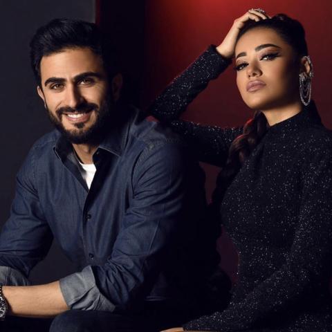 رحمة رياض وألكسندر علوم يعلنان خطوبتهما