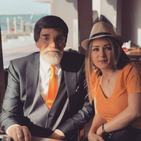 ما الذي يربط ولا ء عزام بياسر العظمة؟ -الصورة من إنستغرام