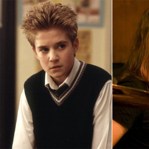 كيفن كلارك عند مشاركته في School of Rock وصورته الحالية