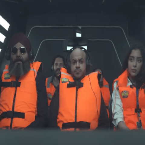 رامز جلال وعلي العلياني من حلقة &quot;رامز عقله طار&quot;