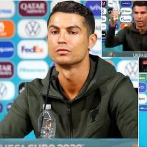 كريسيتانو رونالدو و بول بوغبا-صورة معدلة من السوشيال ميديا