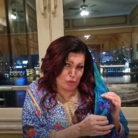 نجوى فؤاد -صورة معدلة من تيك توك