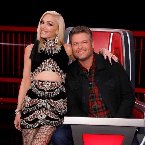 بليك شلتون وغوين ستيفاني - انستغرام @gwenstefani
