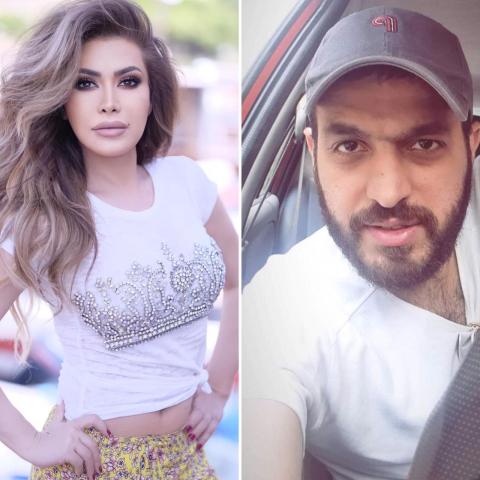 أحمد حسن راؤول ونوال الزغبي-صورة معدلة من السوشيال ميديا