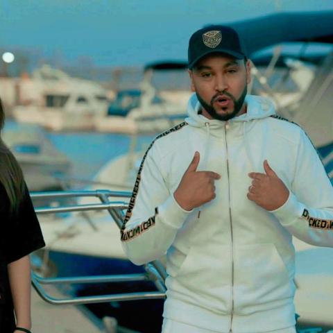 كريم الغانغ وسهيلة بن لشهب-صورة من انستغرام