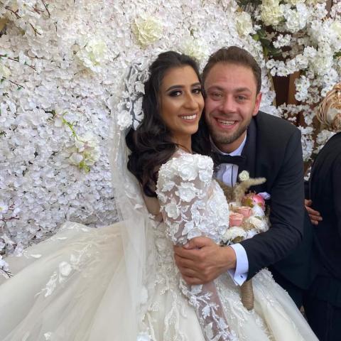 محمد علي رزق وزوجته