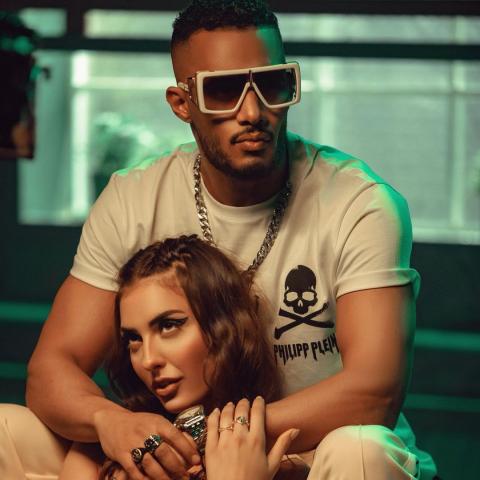 محمد رمضان-صورة من كليب أغنية &quot;ثابت&quot;