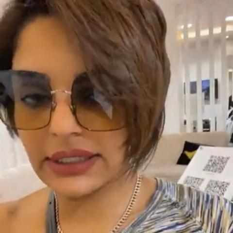 مرام البلوشي-صورة معدلة من السوشيال ميديا