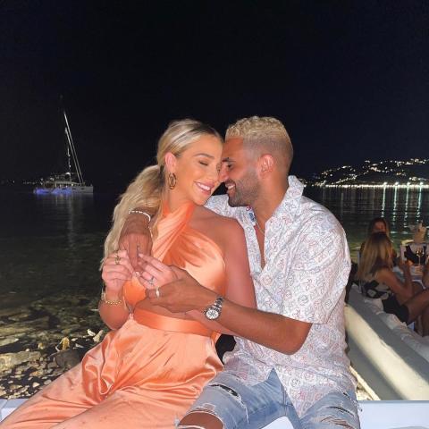 تايلور وارد ورياض محرز- انستغرام @taylorwardx