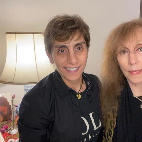 فيروز وابنتها ريما الرحباني- فيسبوك Reema Rahbany