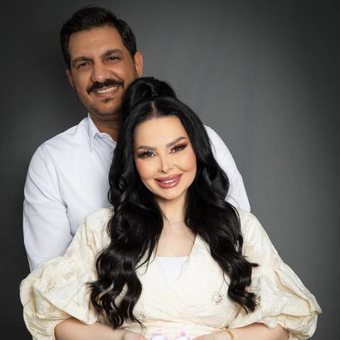 معاذ العمري وديانا كرزون-صورة من انستغرام