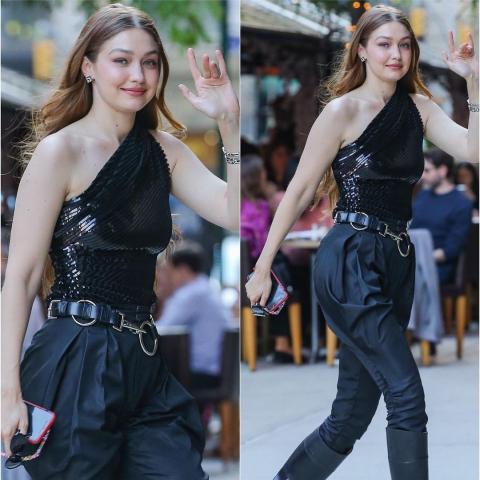 جيجي حديد -صورة معدلة من السوشيال ميديا