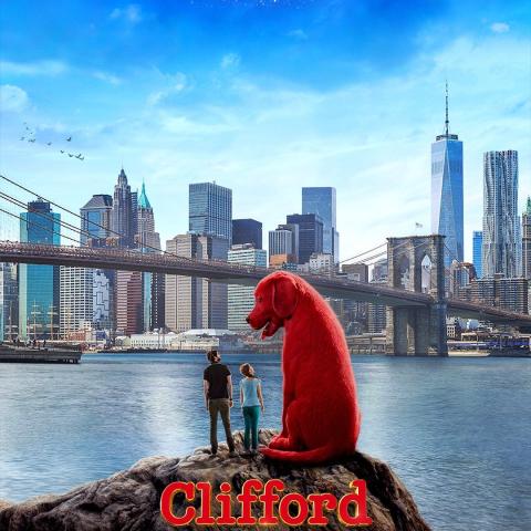 بوستر فيلم Clifford the Big Red Dog- انستغرام @cliffordmovie