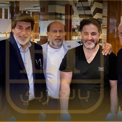 ياسر العظمة وملحم زين وسيف السبيعي