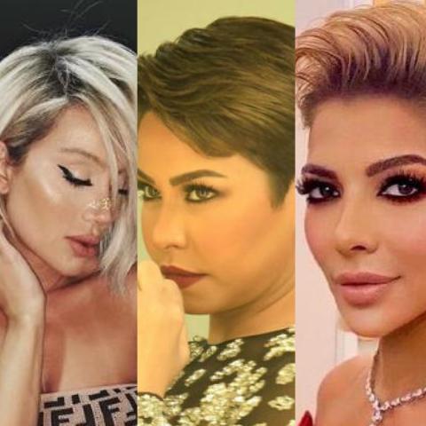 نجمات بشعر قصير