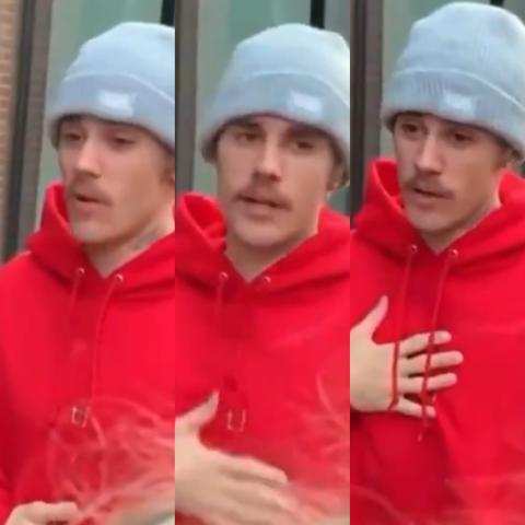 جاستن بيبر يطلب من المعجبين التوقف عن "التسكع" خارج منزله : 'هذا منزلي!'