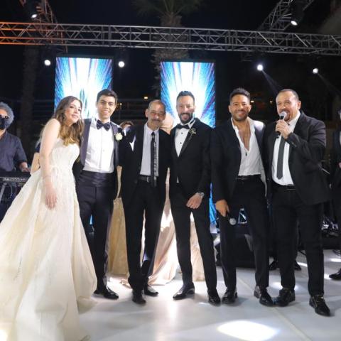 حفل زفاف ابن مصطفى