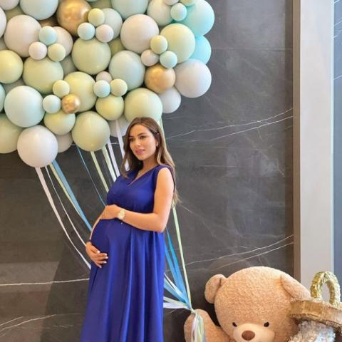 شيماء هلالي تستقبل طفلها الأول &quot;آدم&quot;