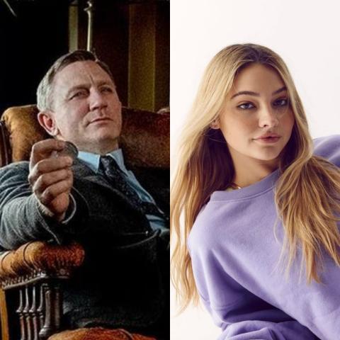 مادلين كلاين ودانييل كريغ الصور من انستغرام