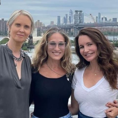 سارة جيسيكا باركر تحتفل ببدء تصوير Sex and the City