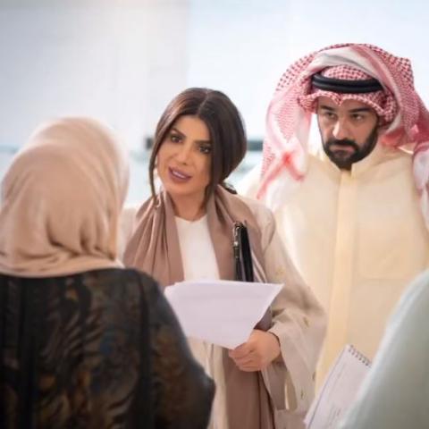 إلهام الفضالة وشهاب جوهر من كواليس &quot;من بعدي الطوفان&quot;