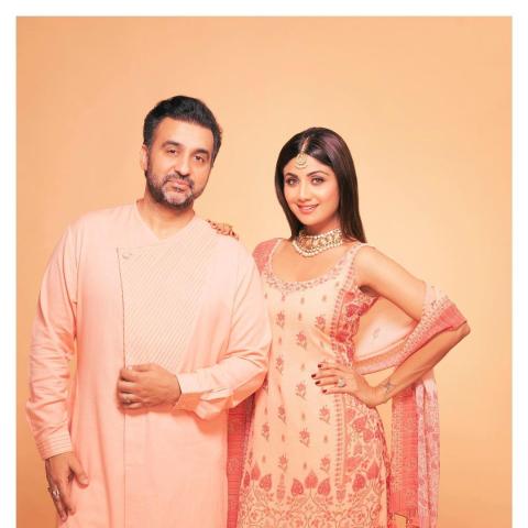 شيلبا شيتي وزوجها راج كوندرا