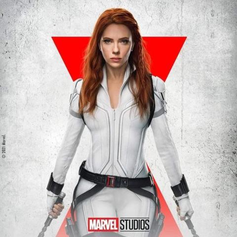 سكارليت جوهانسون في بوستر Black Widow