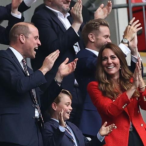 الأمير ويليام وكيت ميدلتون وابنهما الأمير جورج- انستغرام @dukeandduchessofcambridge