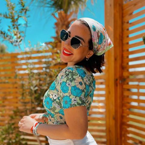 أسما شريف منير - صورة من انستغرام