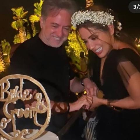 مروان خوري وخطيبته -صورة من السوشيال ميديا