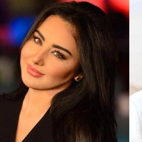 سهير القيسي وحلا شيحا -صورة معدلة من السوشيال ميديا