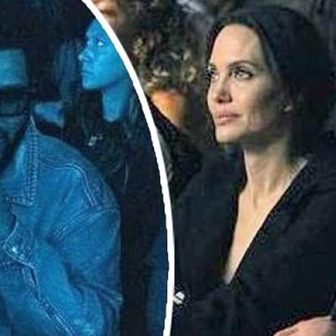 أنجلينا جولي وذا ويكند -صورة من السوشيال ميديا