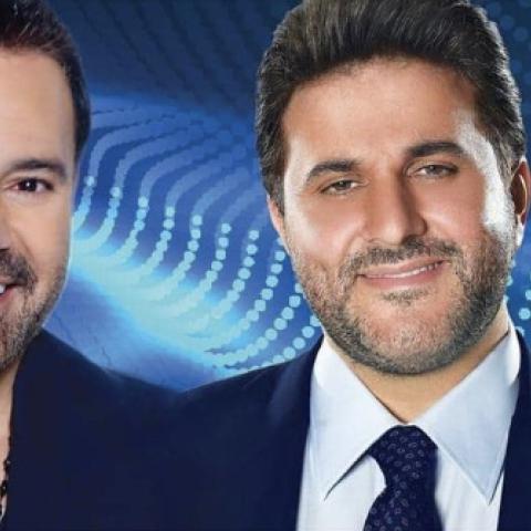 ملحم زين  و عاصي الحلاني  ونادر الاتات