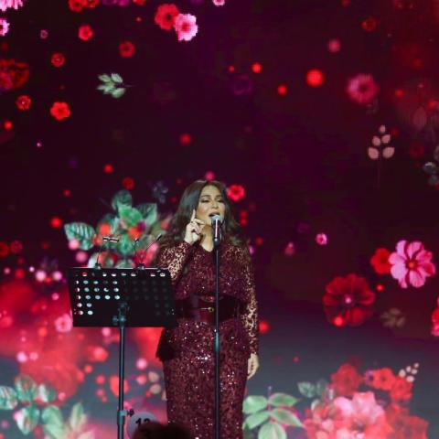 نوال الكويتية من حفلات الرياض -صورة من تويتر @RotanaMusic