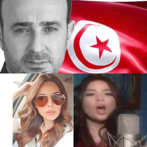 صابر الرباعي وفريال يوسف وشيماء علي