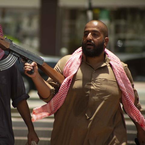 صورة من كواليس مسلسل &quot;رشاش&quot;