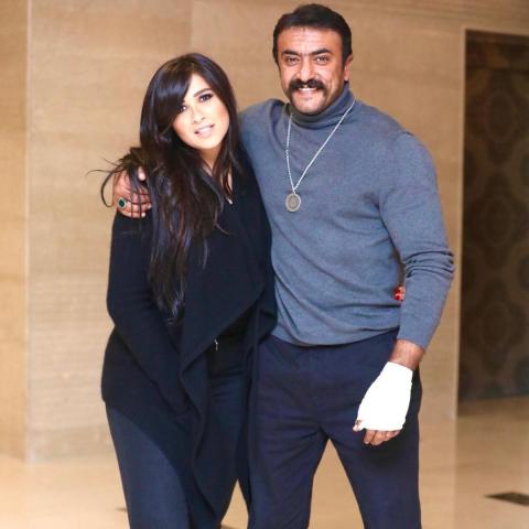 أحمد العوضي وزوجته ياسمين عبد العزيز - صورة من انستغرام