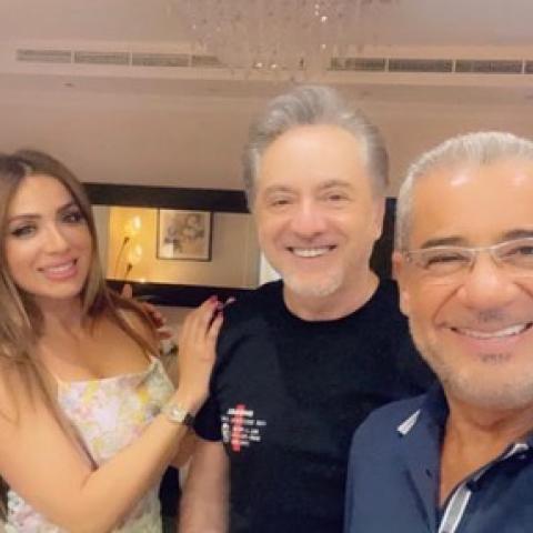 مصطفى الآغا ومروان خوري وندى ومي