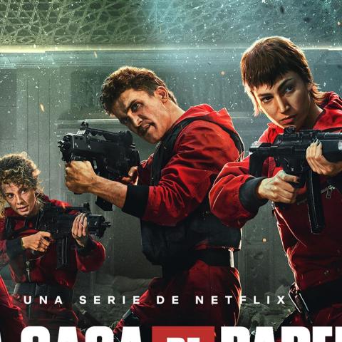 صورة من انستغرام @La Casa de Papel