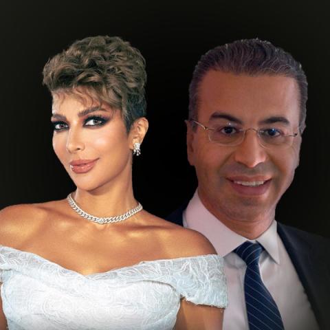 نادر صعب وأصالة ، صورة من انستغرام