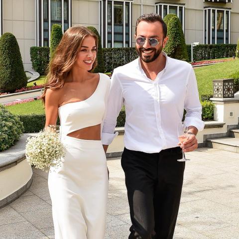 بانسو سورال و هاكان باش، صورة من انستغرام