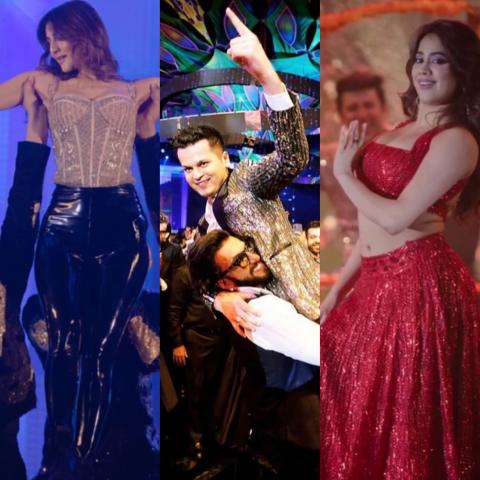 رانفير سينغ، جاهانفي كابور وفاني كابور يشعلون الأجواء في احتفالات ما قبل زفاف شري سينغال