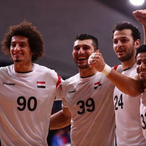 لاعبي منتخب مصر لكرة اليد