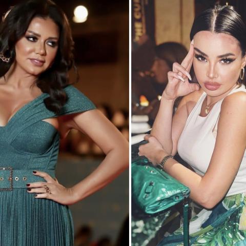 مبارزة في الرقص بين رانيا يوسف وجوهرة - الصورة من إنستغرام