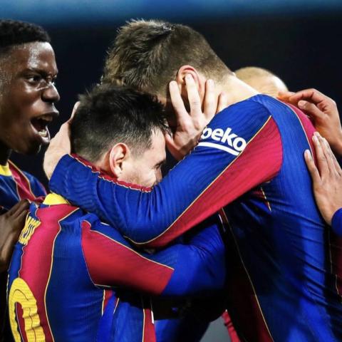 ميسي و بيكيه - انستغرام