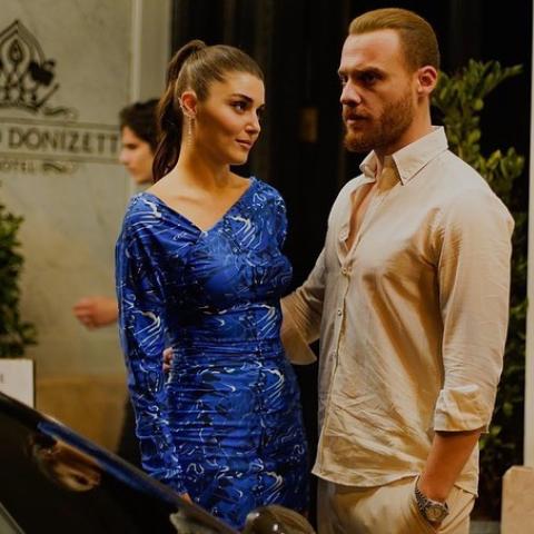 هاندة أرتشيل وكرم بورسين - صورة من انستغرام