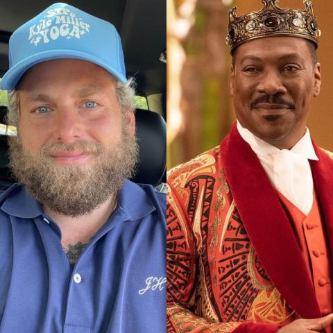 ايدي ميرفي وجونا هيل- الصور من انستغرام